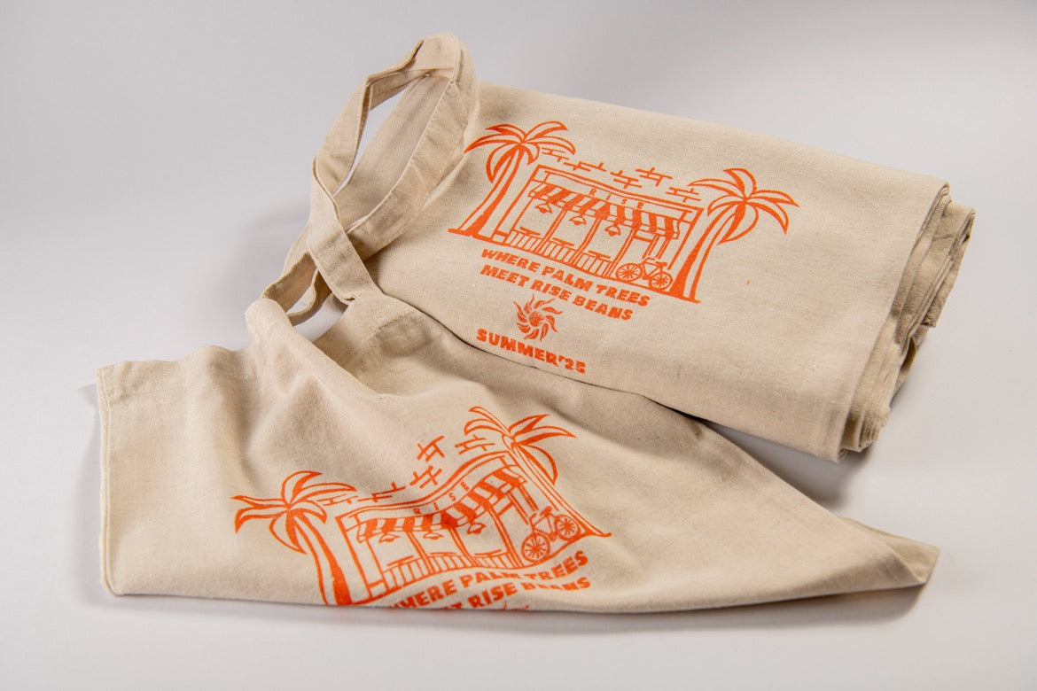 ORANGE TOTE BAG